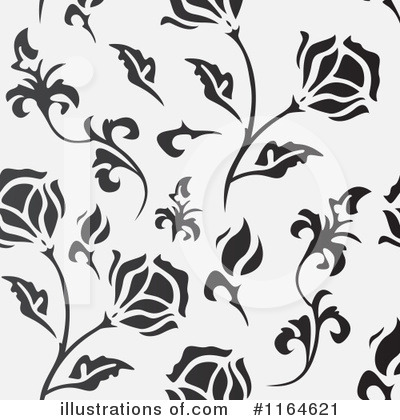 Royalty-Free (RF) Floral Background Clipart Illustration by vectorace - Stock Sample #1164621