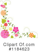 Floral Background Clipart #1184623 by dero
