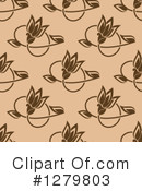 Floral Background Clipart #1279803 by Vector Tradition SM
