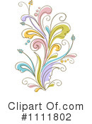 Floral Clipart #1111802 by BNP Design Studio