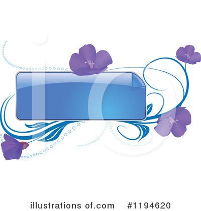 Royalty-Free (RF) Floral Clipart Illustration by dero - Stock Sample #1194620