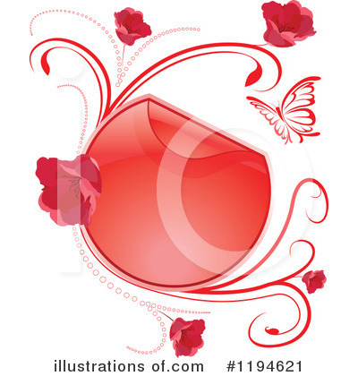 Royalty-Free (RF) Floral Clipart Illustration by dero - Stock Sample #1194621