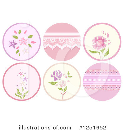 Royalty-Free (RF) Floral Clipart Illustration by BNP Design Studio - Stock Sample #1251652