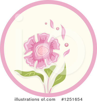 Floral Clipart #1251654 by BNP Design Studio