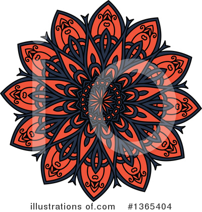 Royalty-Free (RF) Floral Clipart Illustration by Vector Tradition SM - Stock Sample #1365404