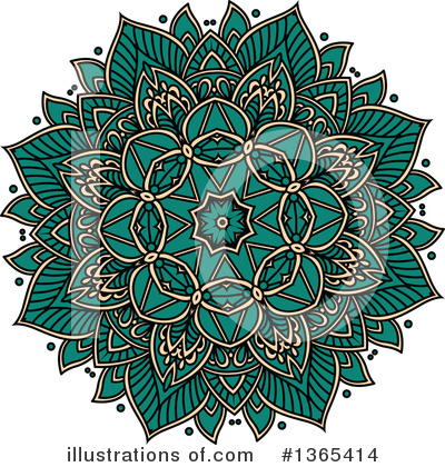 Kaleidoscope Clipart #1365414 by Vector Tradition SM