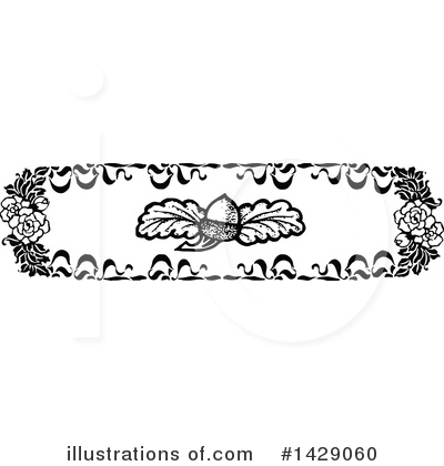 Royalty-Free (RF) Floral Clipart Illustration by Prawny Vintage - Stock Sample #1429060