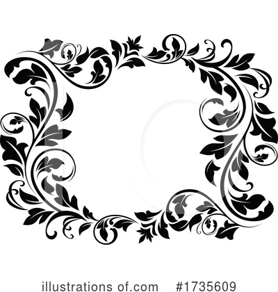 Royalty-Free (RF) Floral Clipart Illustration by Vector Tradition SM - Stock Sample #1735609