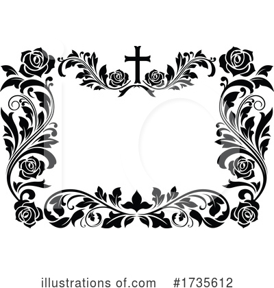 Royalty-Free (RF) Floral Clipart Illustration by Vector Tradition SM - Stock Sample #1735612