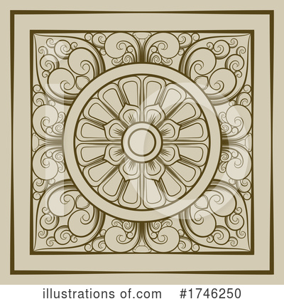 Royalty-Free (RF) Floral Clipart Illustration by Lal Perera - Stock Sample #1746250