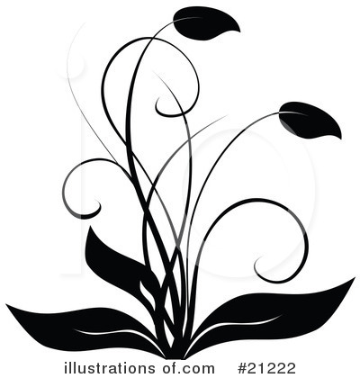 Royalty-Free (RF) Floral Clipart Illustration by elaineitalia - Stock Sample #21222