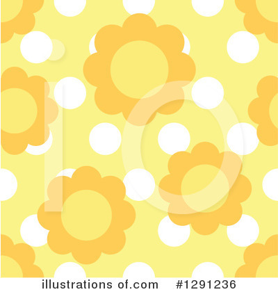 Royalty-Free (RF) Floral Pattern Clipart Illustration by visekart - Stock Sample #1291236
