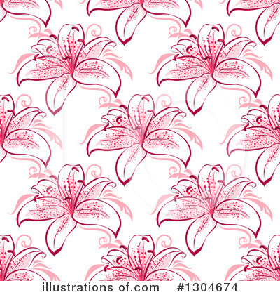 Floral Pattern Clipart #1304674 by Vector Tradition SM