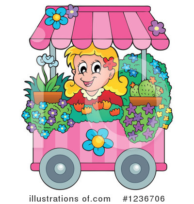 Flower Shop Clipart #1236706 by visekart