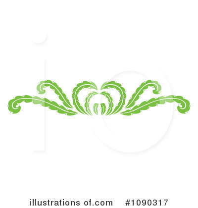 Royalty-Free (RF) Flourish Clipart Illustration by Cherie Reve - Stock Sample #1090317