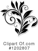 Flourish Clipart #1202807 by Vector Tradition SM