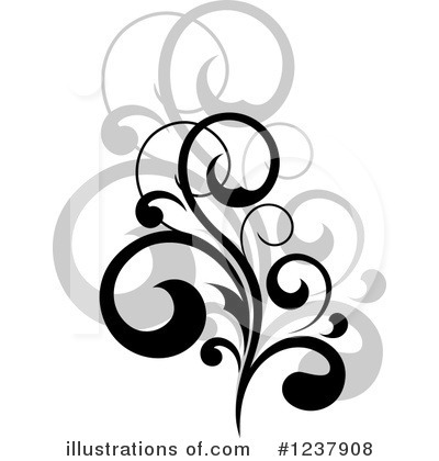 Royalty-Free (RF) Flourish Clipart Illustration by Vector Tradition SM - Stock Sample #1237908