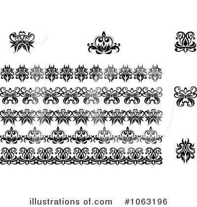 Royalty-Free (RF) Flourishes Clipart Illustration by Vector Tradition SM - Stock Sample #1063196