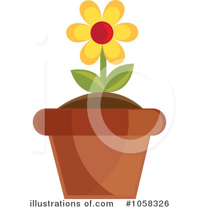 Pot Clipart #1058326 by Pams Clipart