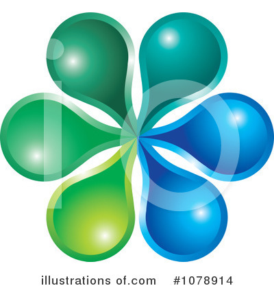 Royalty-Free (RF) Flower Clipart Illustration by Lal Perera - Stock Sample #1078914