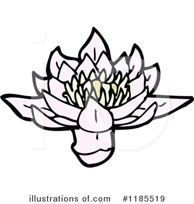 Royalty-Free (RF) Flower Clipart Illustration by lineartestpilot - Stock Sample #1185519