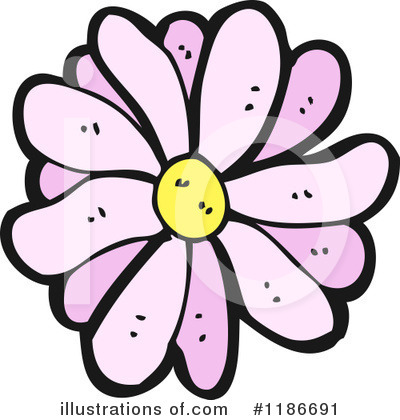 Royalty-Free (RF) Flower Clipart Illustration by lineartestpilot - Stock Sample #1186691