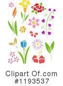 Flower Clipart #1193537 by BNP Design Studio