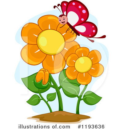 Royalty-Free (RF) Flower Clipart Illustration by BNP Design Studio - Stock Sample #1193636
