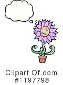 Flower Clipart #1197798 by lineartestpilot