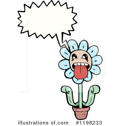 Royalty-Free (RF) Flower Clipart Illustration by lineartestpilot - Stock Sample #1198233