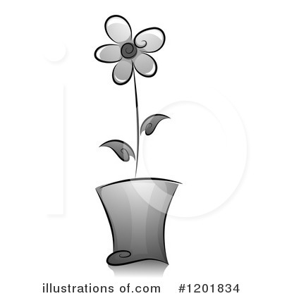 Royalty-Free (RF) Flower Clipart Illustration by BNP Design Studio - Stock Sample #1201834