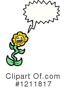 Flower Clipart #1211817 by lineartestpilot