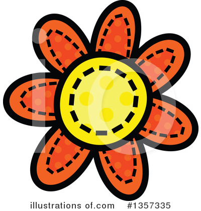 Royalty-Free (RF) Flower Clipart Illustration by Prawny - Stock Sample #1357335