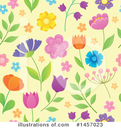 Royalty-Free (RF) Flower Clipart Illustration by visekart - Stock Sample #1457023