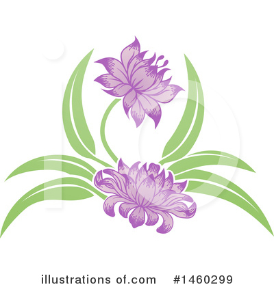 Orchid Clipart #1460299 by AtStockIllustration