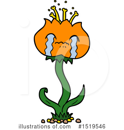 Royalty-Free (RF) Flower Clipart Illustration by lineartestpilot - Stock Sample #1519546