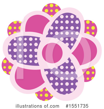 Royalty-Free (RF) Flower Clipart Illustration by Cherie Reve - Stock Sample #1551735