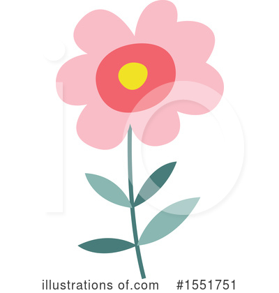Royalty-Free (RF) Flower Clipart Illustration by Cherie Reve - Stock Sample #1551751