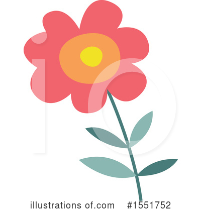 Royalty-Free (RF) Flower Clipart Illustration by Cherie Reve - Stock Sample #1551752