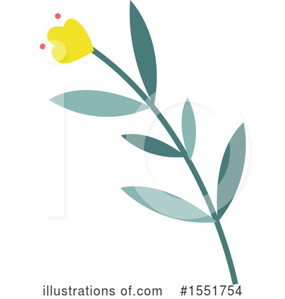 Royalty-Free (RF) Flower Clipart Illustration by Cherie Reve - Stock Sample #1551754