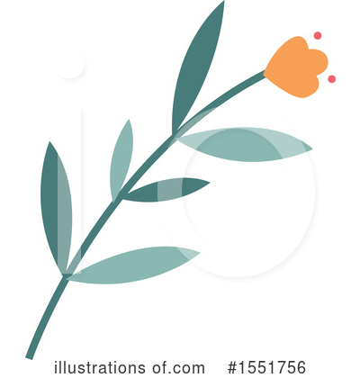 Royalty-Free (RF) Flower Clipart Illustration by Cherie Reve - Stock Sample #1551756