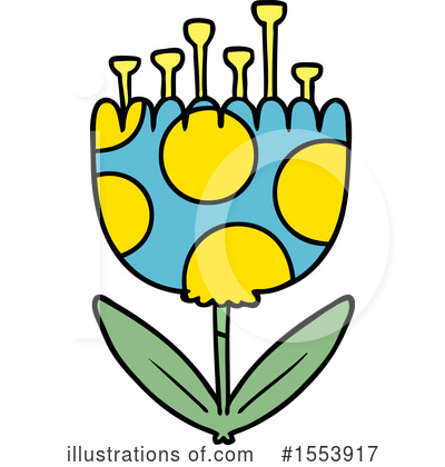 Royalty-Free (RF) Flower Clipart Illustration by lineartestpilot - Stock Sample #1553917