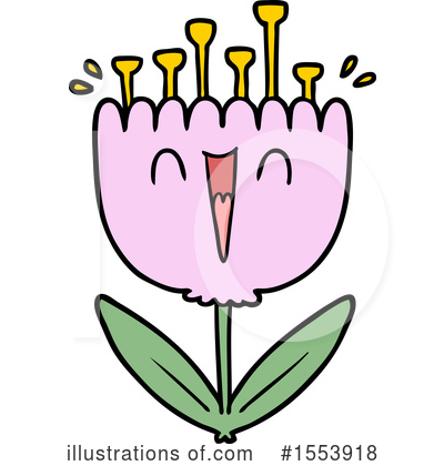 Royalty-Free (RF) Flower Clipart Illustration by lineartestpilot - Stock Sample #1553918