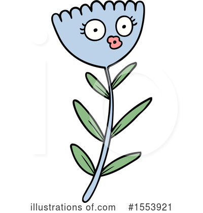 Royalty-Free (RF) Flower Clipart Illustration by lineartestpilot - Stock Sample #1553921