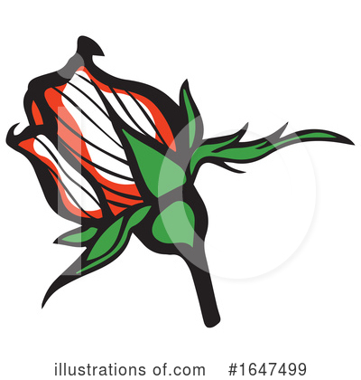 Royalty-Free (RF) Flower Clipart Illustration by Cherie Reve - Stock Sample #1647499