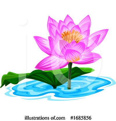 Royalty-Free (RF) Flower Clipart Illustration by Morphart Creations - Stock Sample #1685856