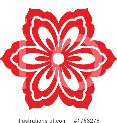 Royalty-Free (RF) Flower Clipart Illustration by Vector Tradition SM - Stock Sample #1763276