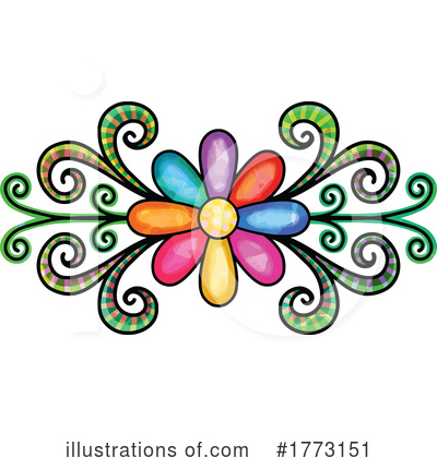 Royalty-Free (RF) Flower Clipart Illustration by Prawny - Stock Sample #1773151