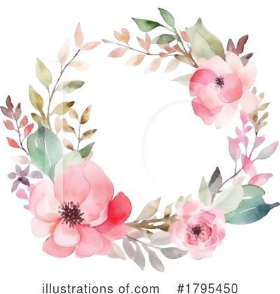 Wreath Clipart #1795450 by yayayoyo