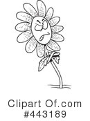 Flower Clipart #443189 by toonaday
